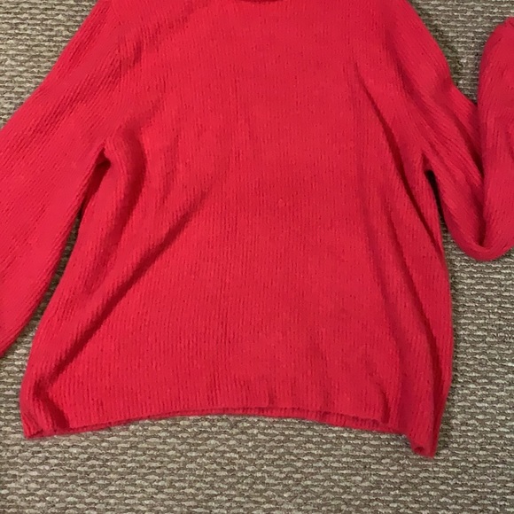 Red Women's Sweater - Picture 4 of 5